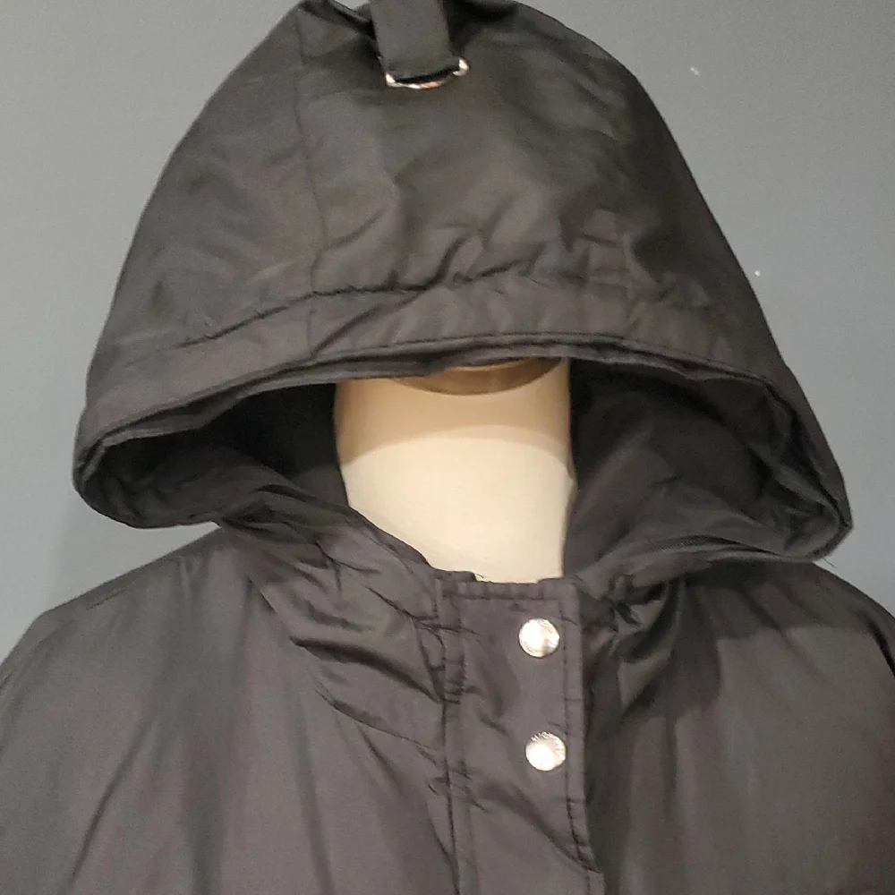 Flawed Michael Kors Long  Black Coat - Picture 6 of 17